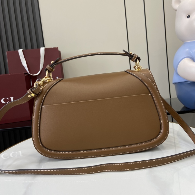 Сумка Gucci коричневая с логотипом GG