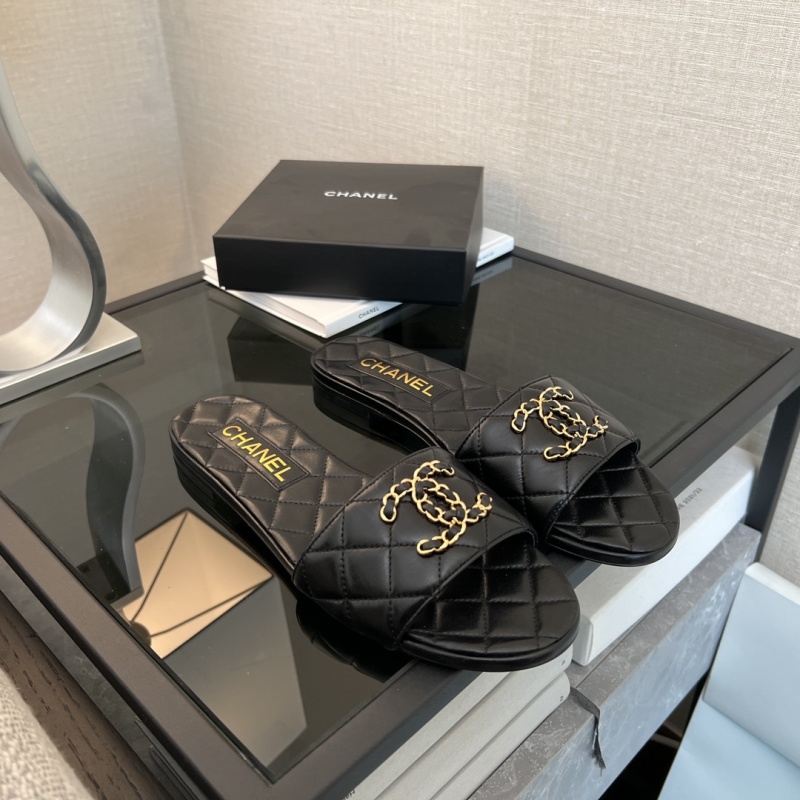 Шлепанцы CHANEL