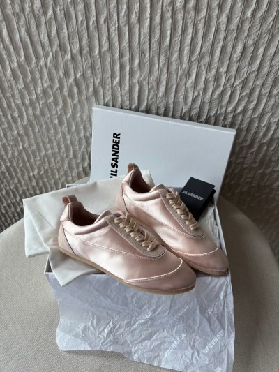 Женские спортивные туфли Jil Sander из атласа