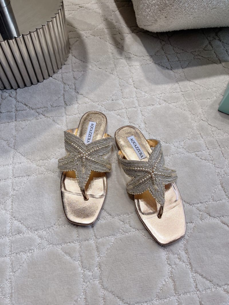 Шлёпанцы Aquazzura