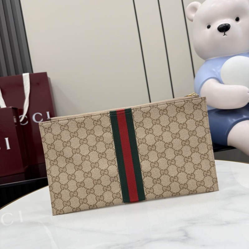 Портмоне Gucci с молнией и полосой