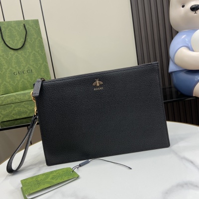 Портмоне Gucci с пчелой и ремешком