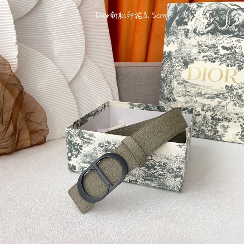 Ремень с монограммой и металлической buckle Dior