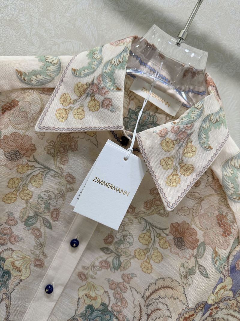 Цветочный комплект Zimmermann с длинной юбкой