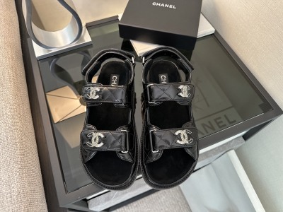 Босоножки Chanel черные