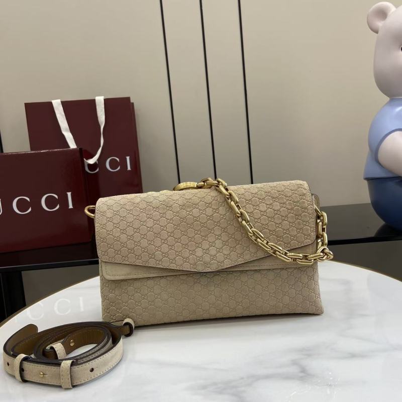 Сумка-клатч Gucci с цепочкой и ремнем