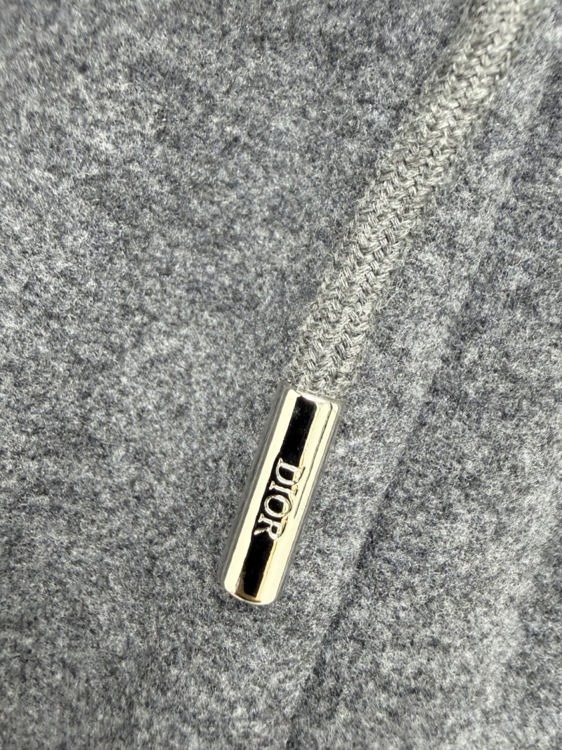 Кашемировые брюки Dior с логотипом
