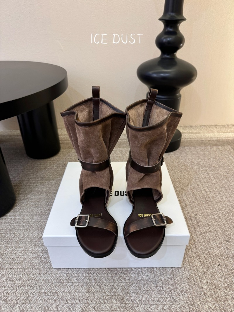 Ice Dust Летние сандалии из замши Без бренда
