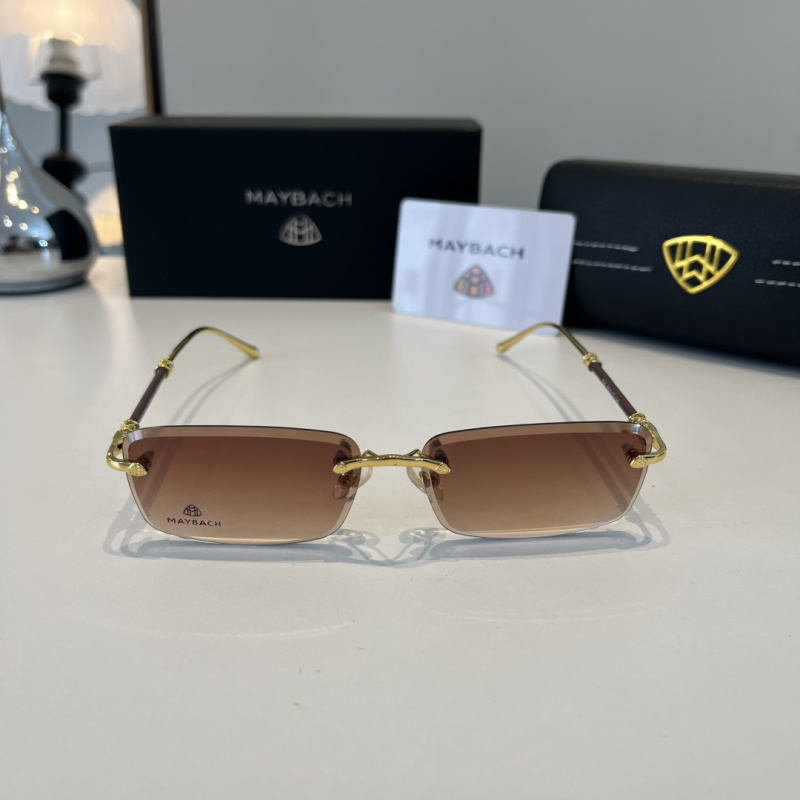 Мужские солнцезащитные очки с поляризационными линзами Maybach