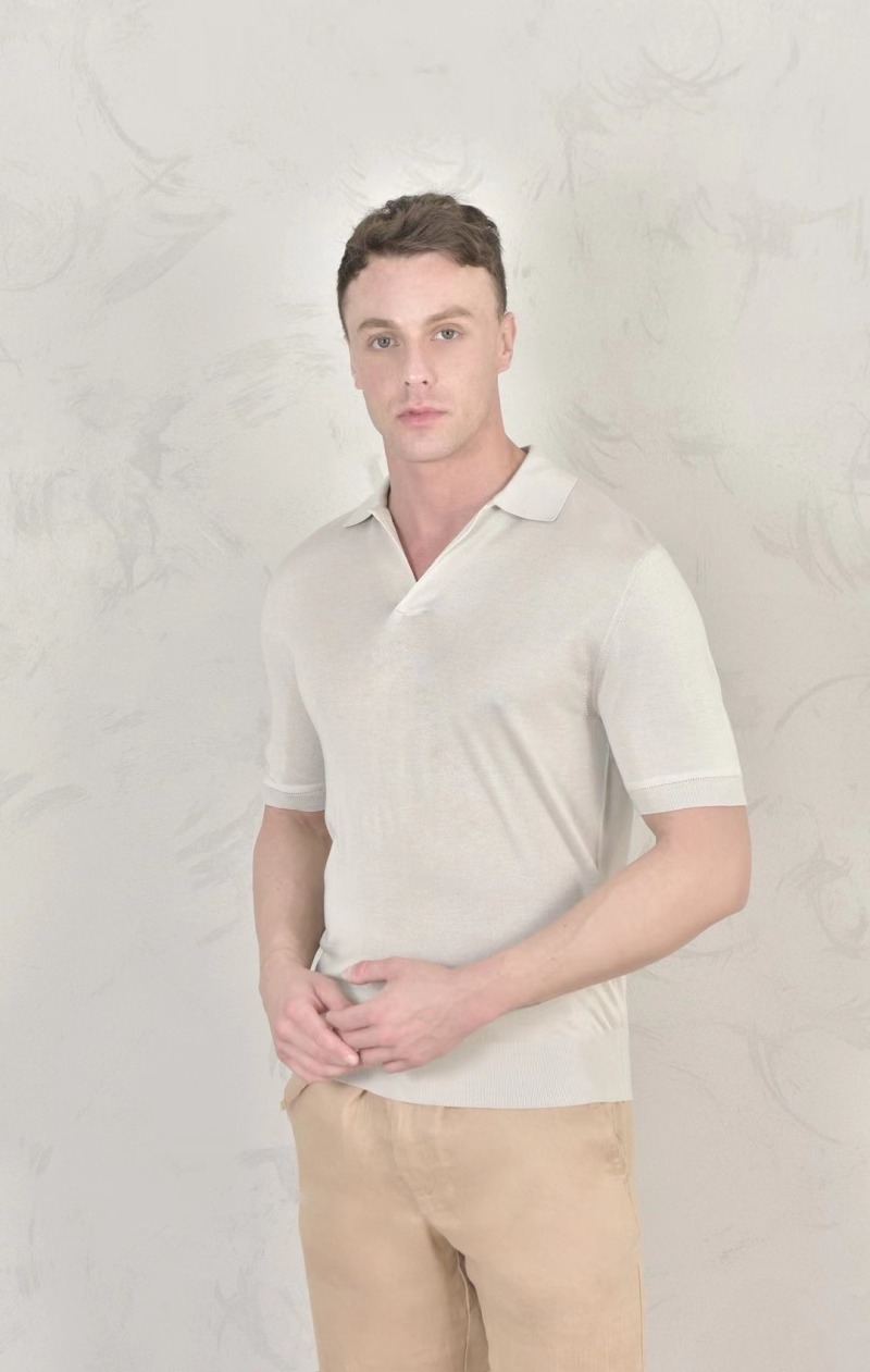 Шорты мужские льняные светлого оттенка Loro Piana