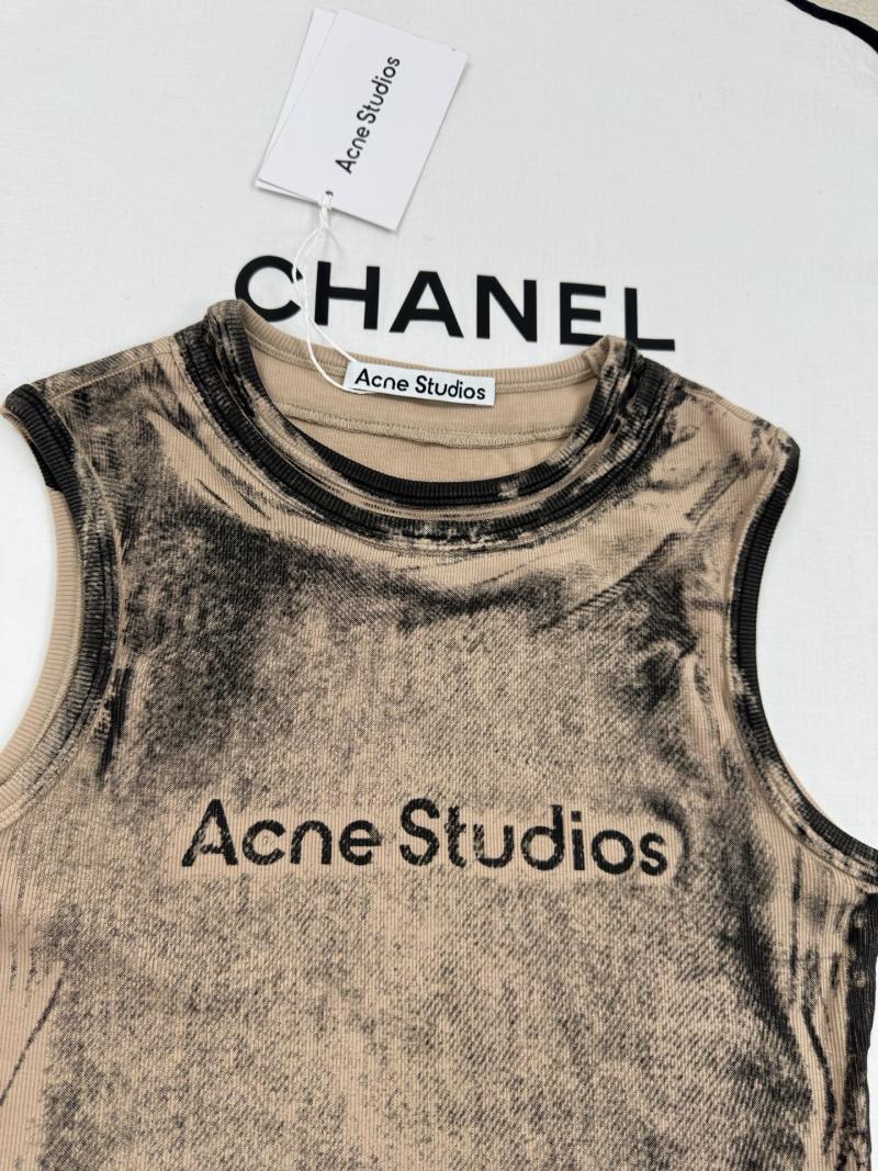 Женская майка Acne Studios градиентный окрас