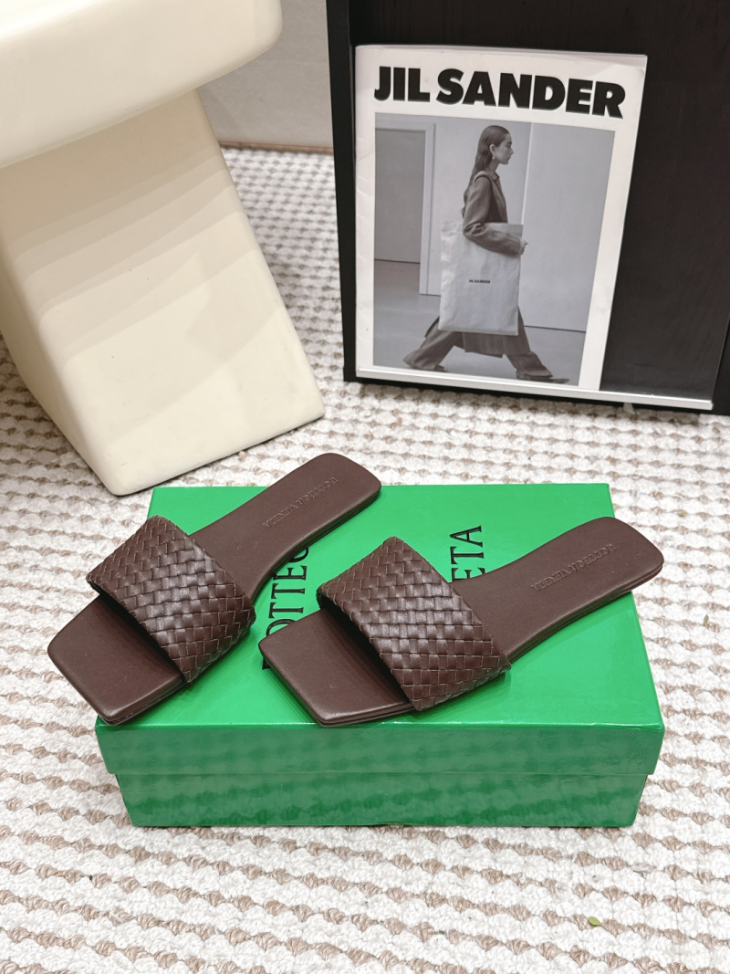 Боттега Венета женские сланцы Bottega Veneta