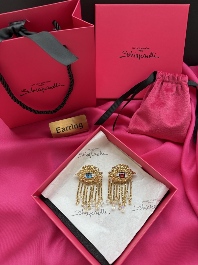 Серьги Schiaparelli с глазом
