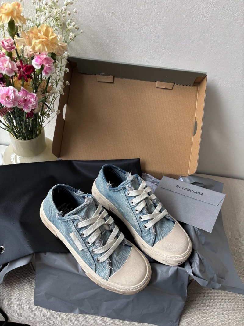 Джинсовые кеды Balenciaga