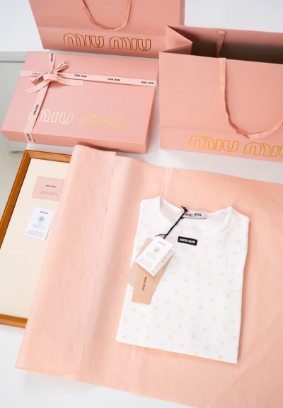 Джемпер женский MIU MIU из 100% хлопка