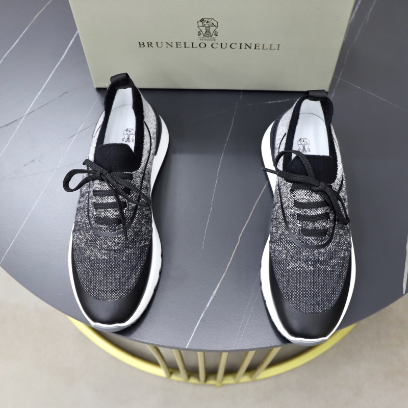 Мужские кроссовки Brunello Cucinelli серые