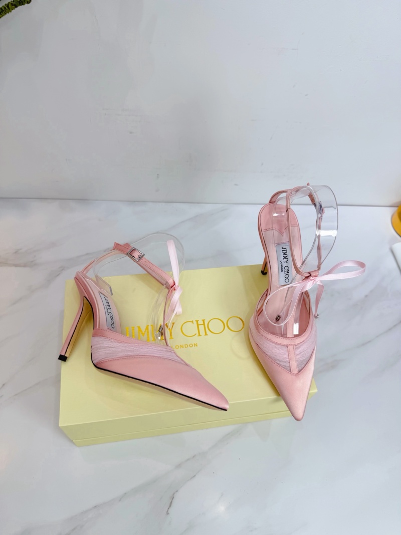 Женские туфли Jimmy Choo розовые