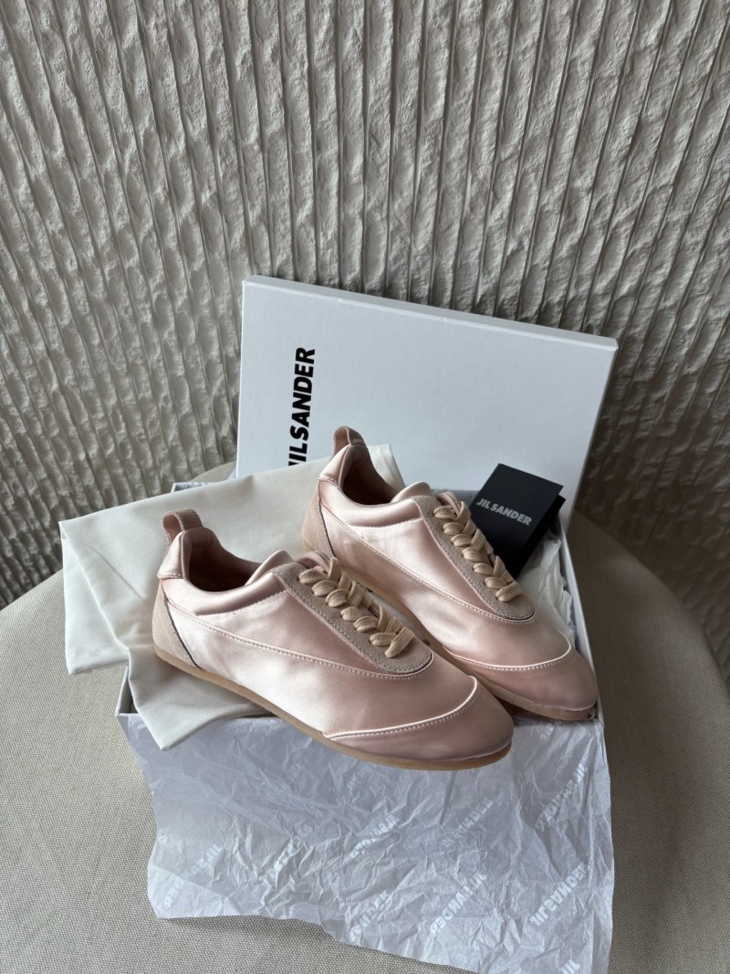 Женские спортивные туфли Jil Sander из атласа