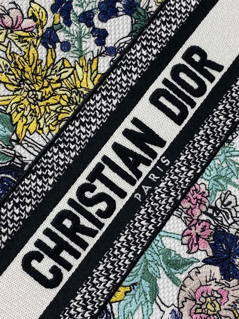 Сумка-тоут Christian Dior с цветочным принтом