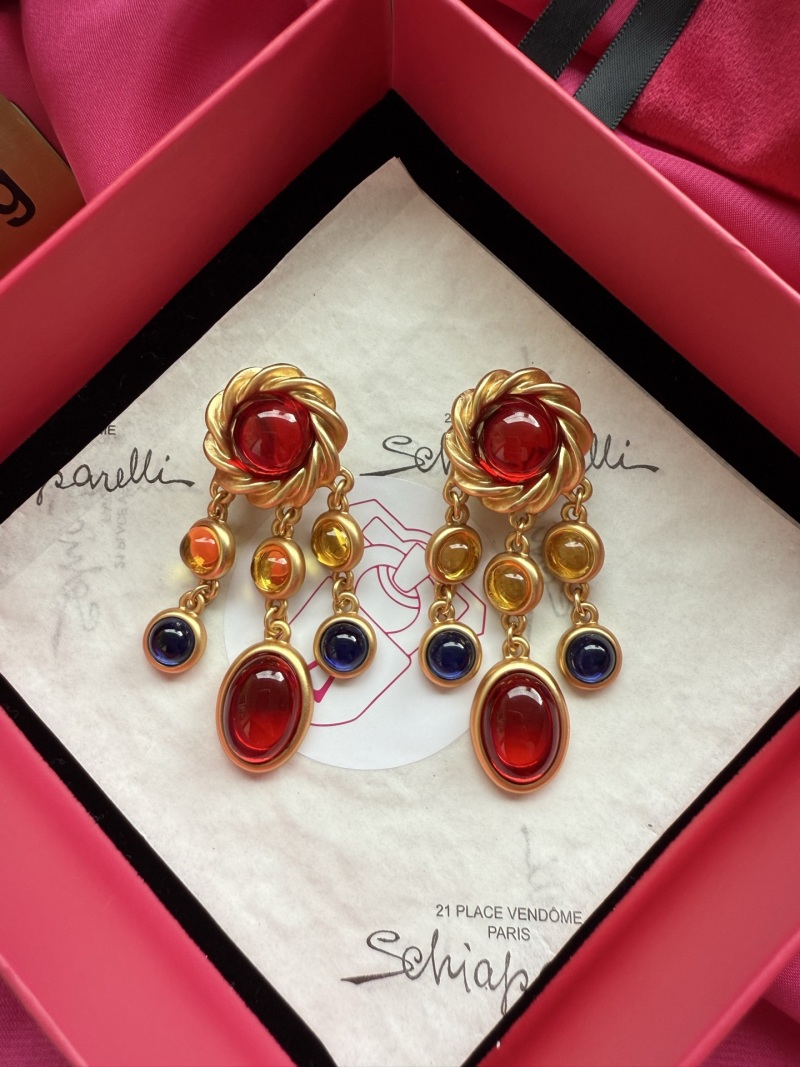 Серьги Schiaparelli