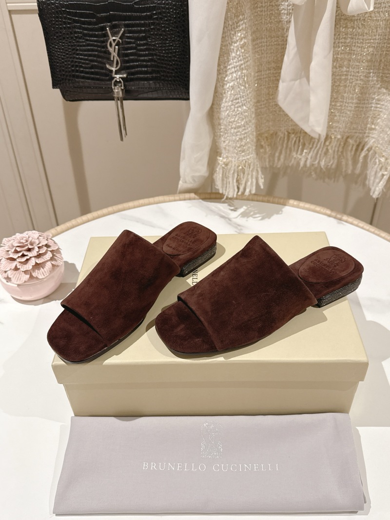 Шлёпанцы Brunello Cucinelli