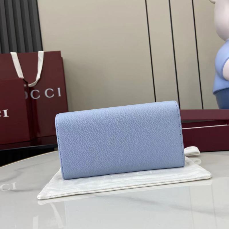 Портмоне Gucci светло-голубое