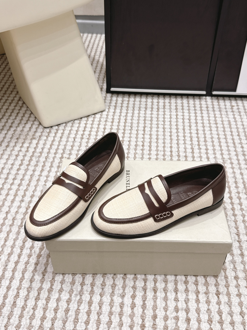 Лоферы женские плетеные Brunello Cucinelli