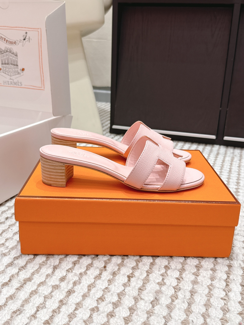 Женские мюли с буквой H Hermès