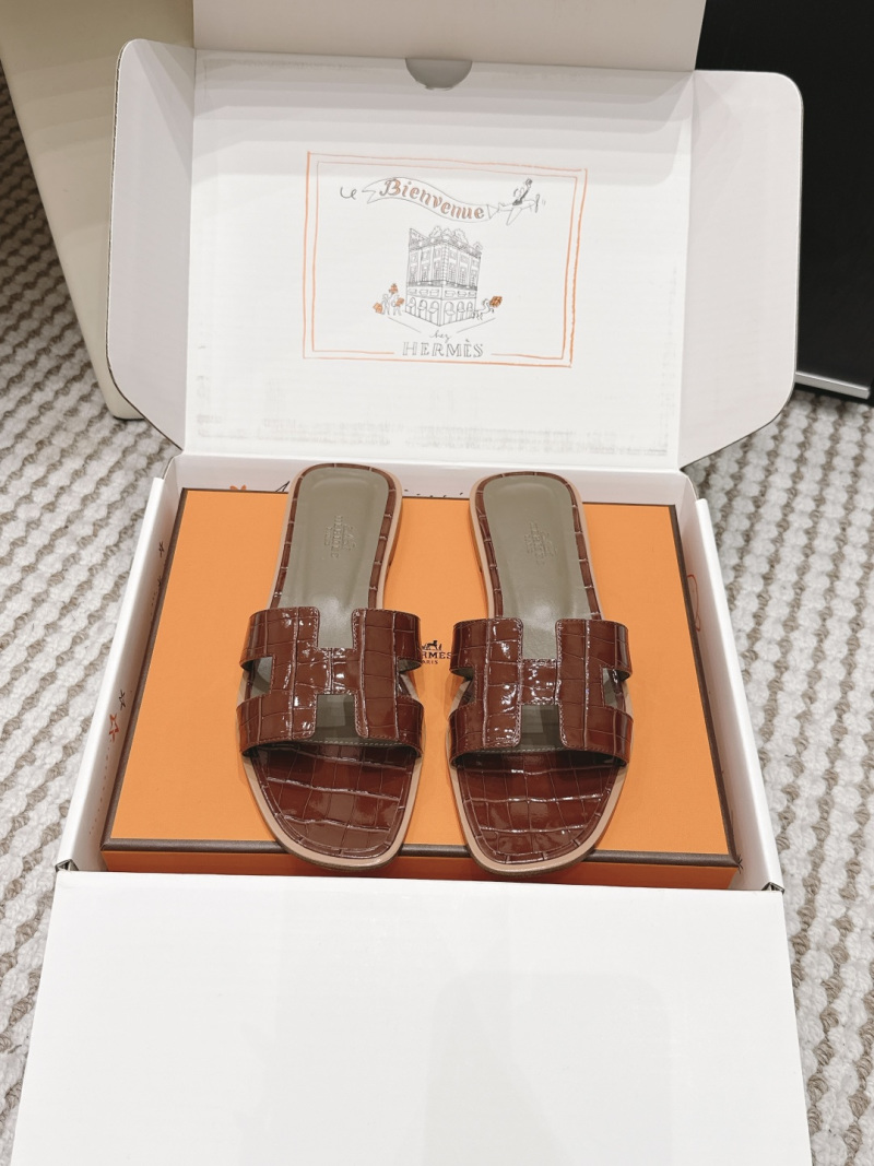 Женские открытые сандалии с H-ремешком Hermès