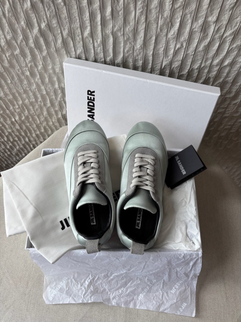 Женские кроссовки Jil Sander из шелка