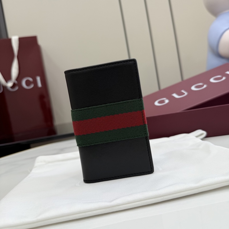 Портмоне Gucci с красно-зеленой полосой