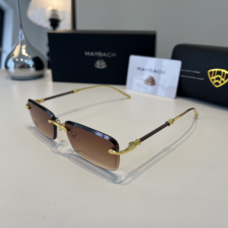 Мужские солнцезащитные очки с поляризационными линзами Maybach