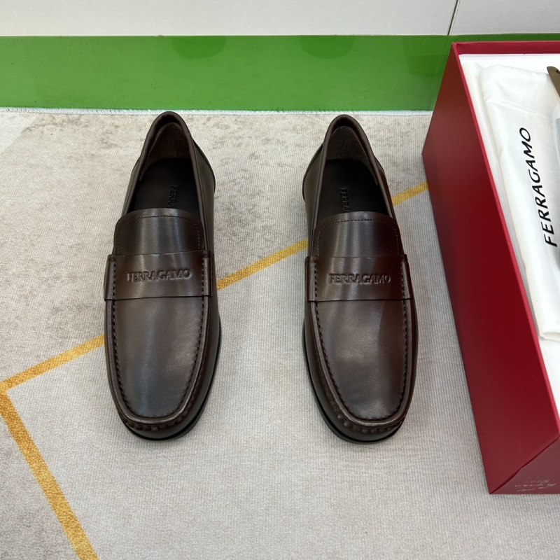 Лоферы мужские Ferragamo коричневые