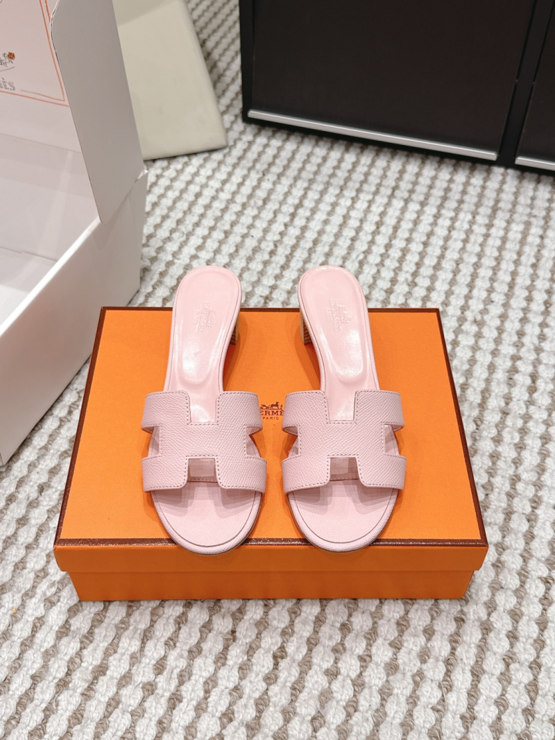 Женские мюли с буквой H Hermès