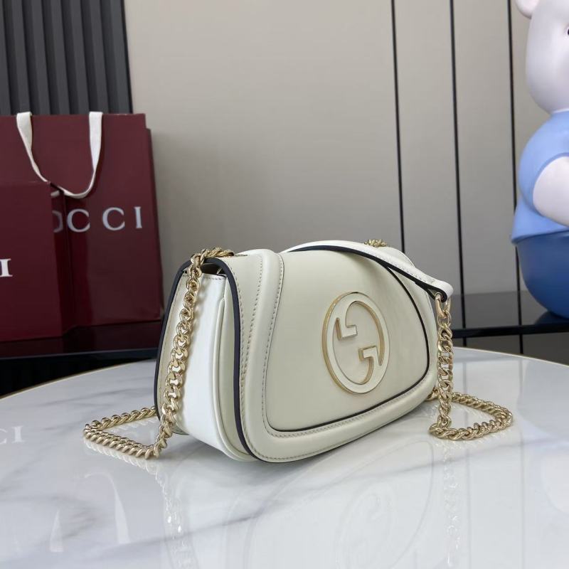 Сумка Gucci White GG Marmont