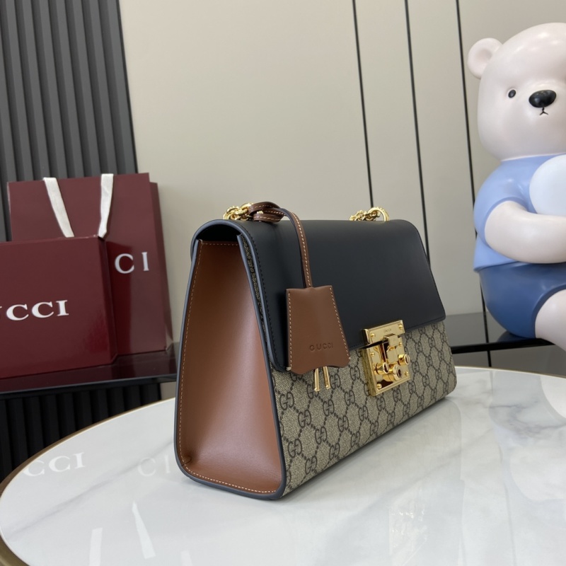 Сумка Gucci с цепочкой и замком