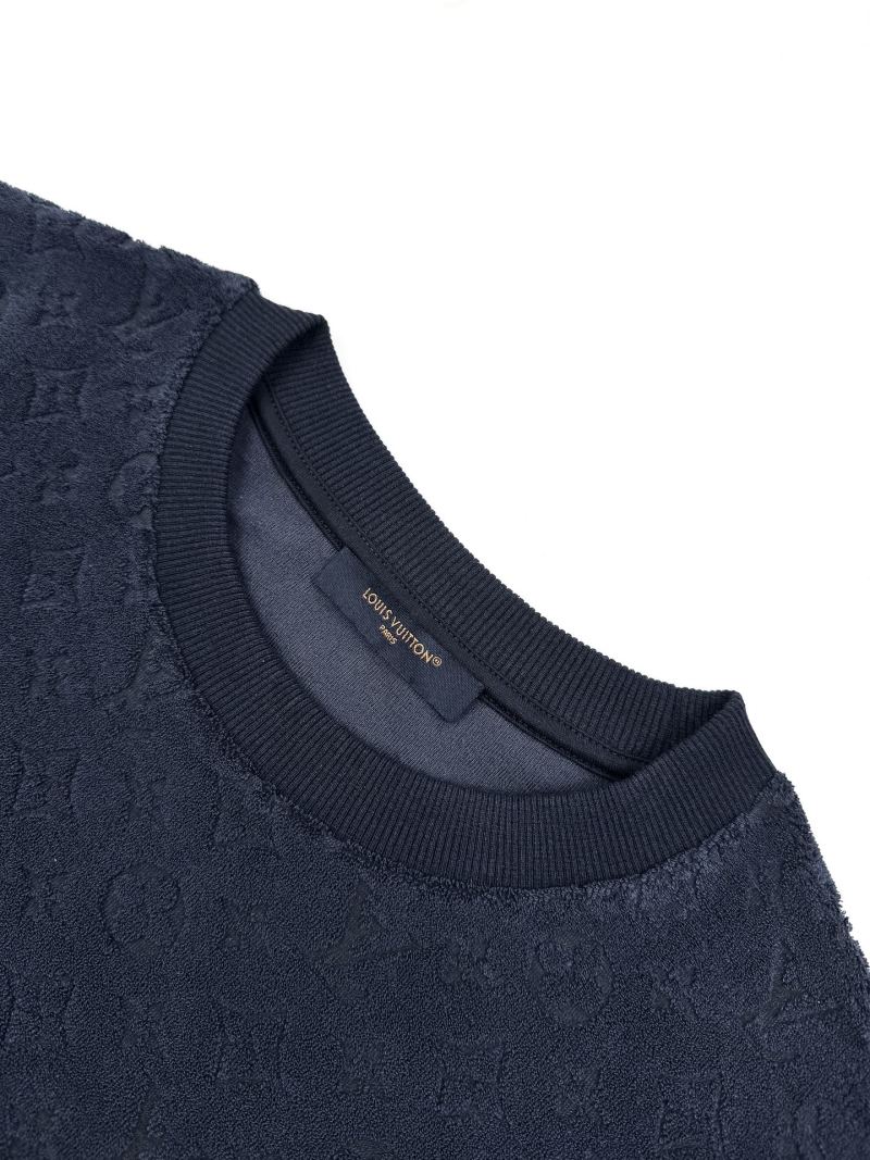 Футболка Louis Vuitton с рельефным узором Monogram, свободный крой