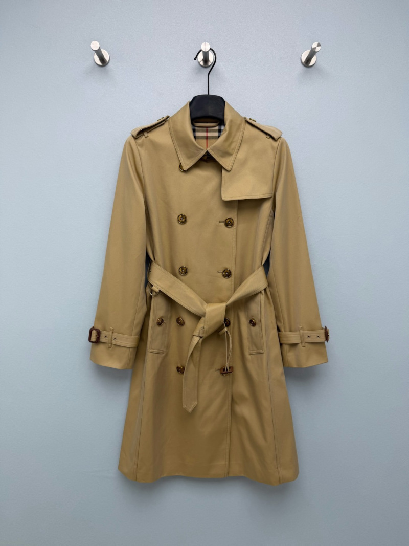Классическое пальто Burberry с поясом