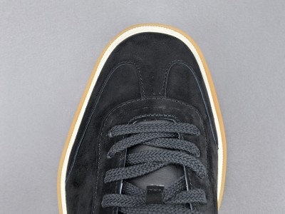 Кроссовки Loro Piana Tennis Walk замшевые