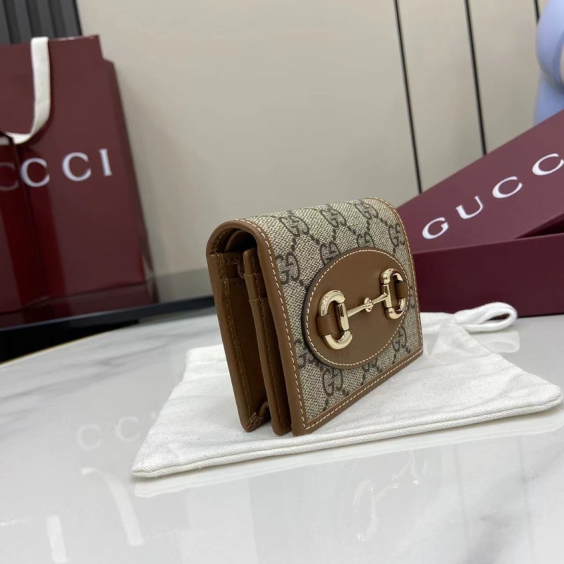 Портмоне Gucci с принтом GG и фурнитурой