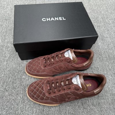 Кроссовки Chanel классические коричневые
