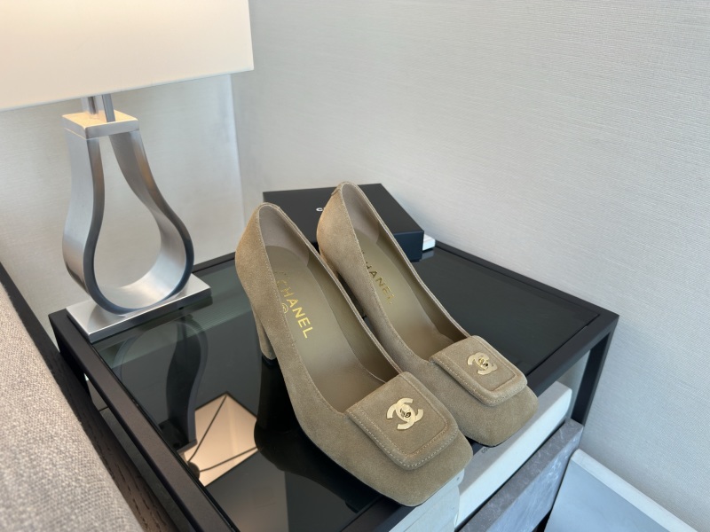 Мокасины Chanel замшевые