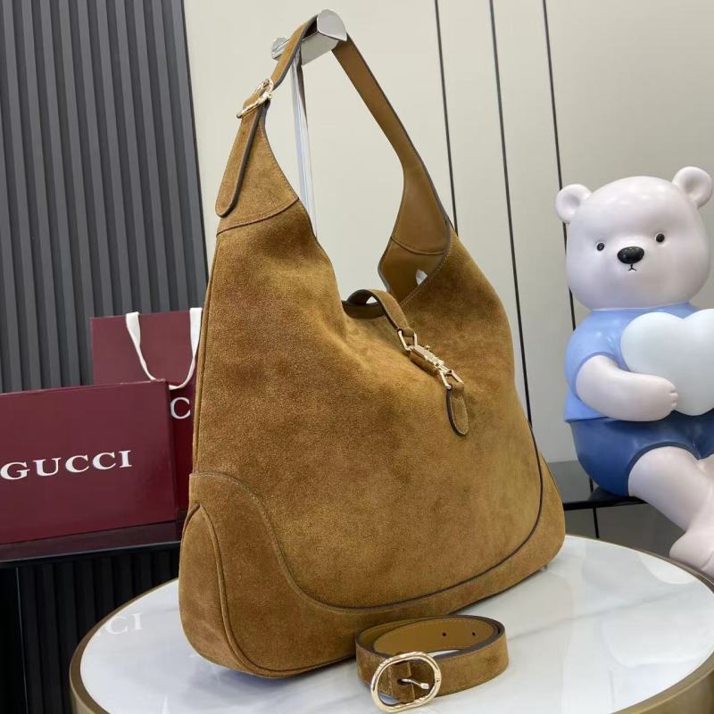 Сумка-мешок Gucci замшевая