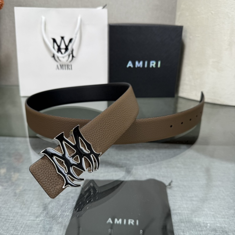 Ремень AMIRI с пряжкой в виде логотипа