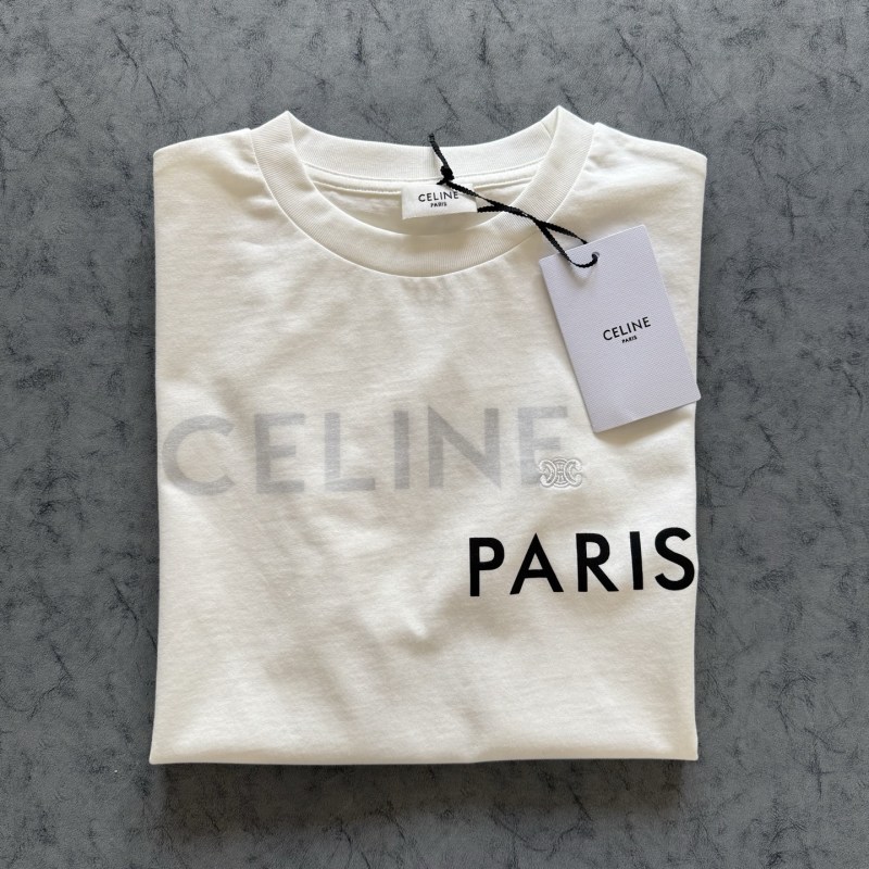 Футболка Celine белая