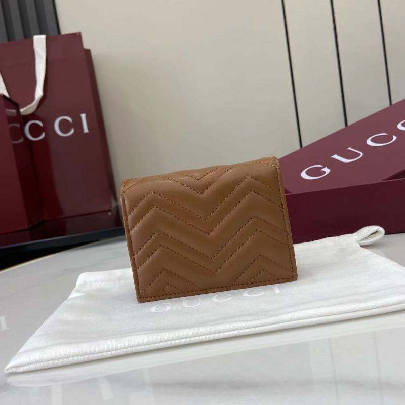 Кожаный кошелёк Gucci с логотипом GG