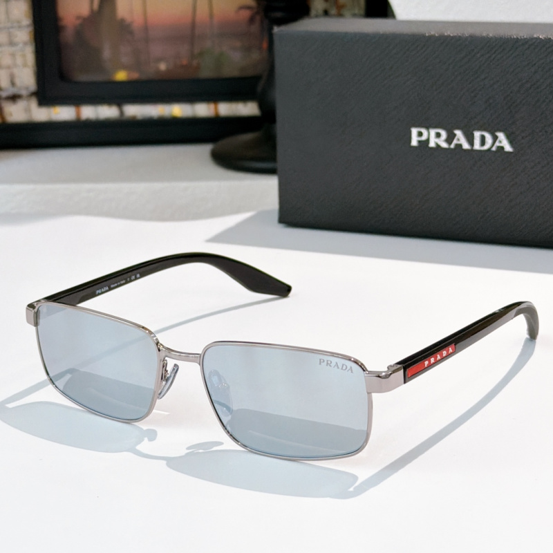 Солнцезащитные очки Prada прямоугольные