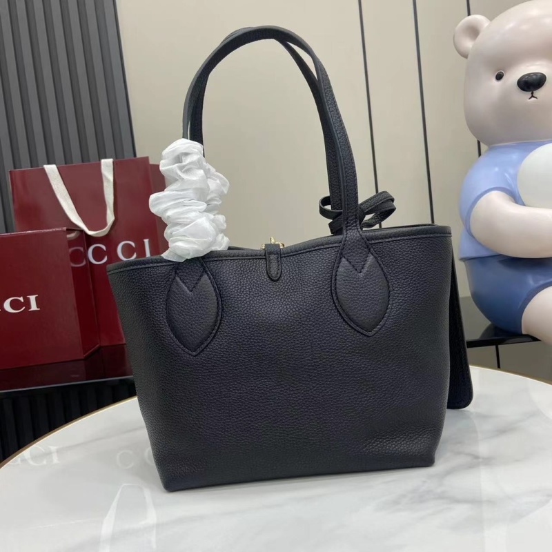 Черная сумка-тоут Gucci с кошельком
