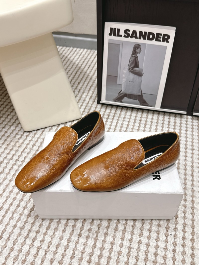 Женские туфли JIL SANDER коричневые