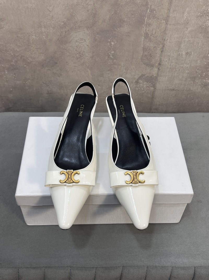 Женские мюли Céline с заостренным носком Celine